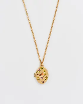 Halsband "Robin & Blackberry"