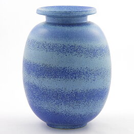 Gunnar Nylund (1942) Blue Swelling Vase 20 cm
