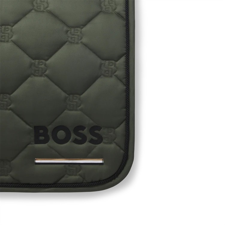 Schabrak BOSS Equestrian Cheltenham pine groove detalj