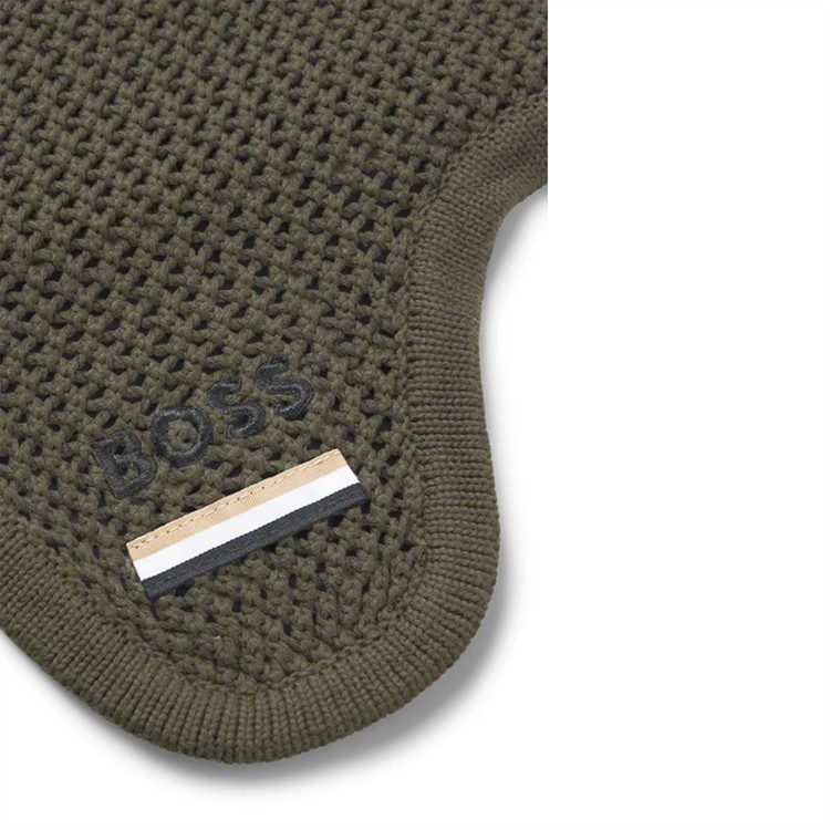 Flughuva BOSS Equestrian Calgary detalj