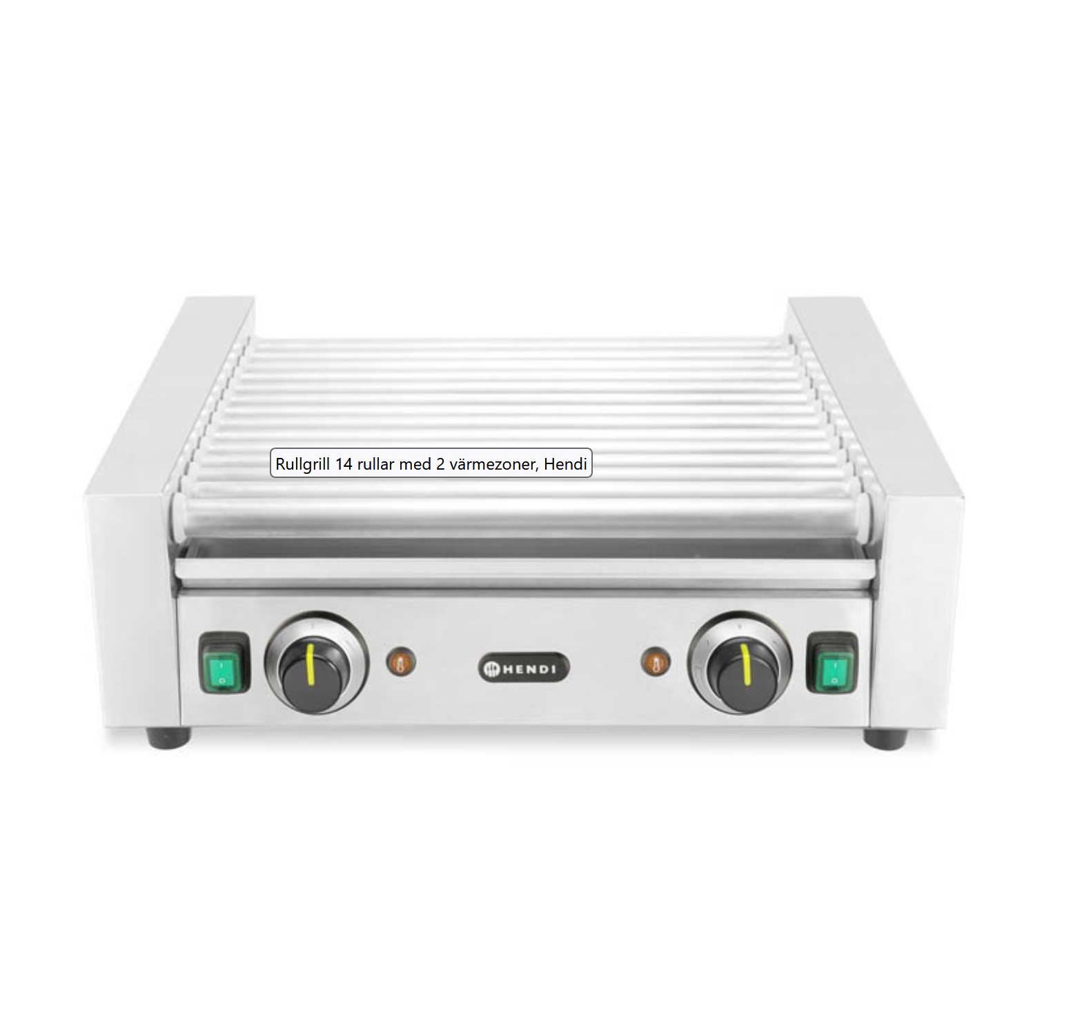 Korvgrill 14 rullar 2 zoner