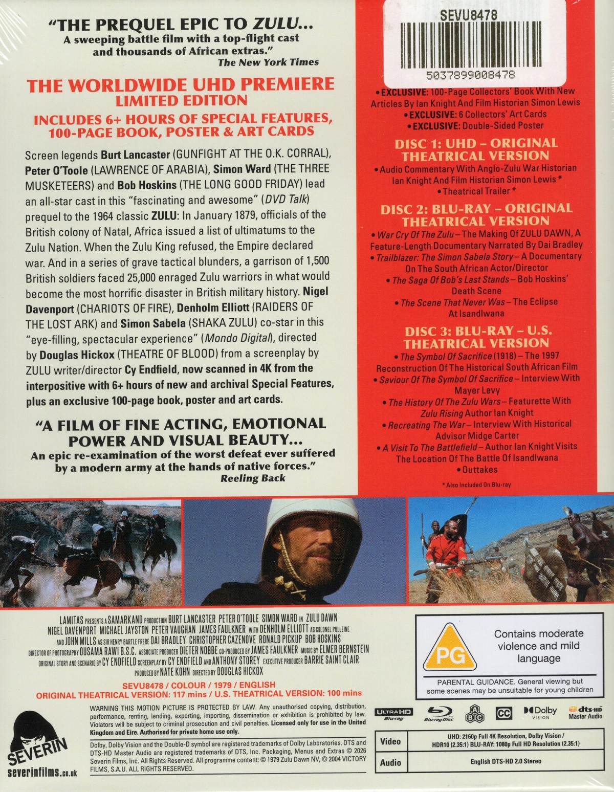 Zulu Dawn (Limited Edition) (ej svensk text) (4K Ultra HD + Blu-ray) - 2