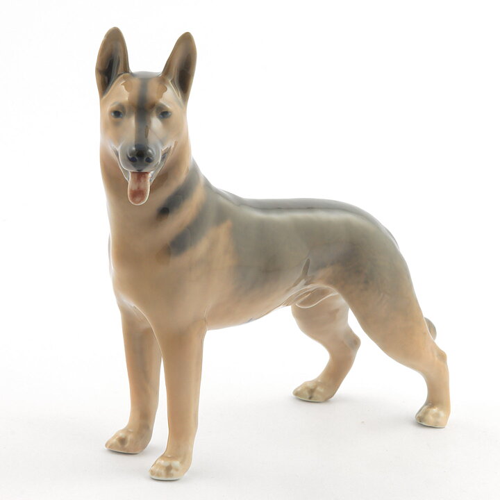 テオドール・マドセン  ジャーマンシェパード  20cm  20世紀  #3261