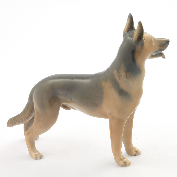 テオドール・マドセン  ジャーマンシェパード  20cm  20世紀  #3261