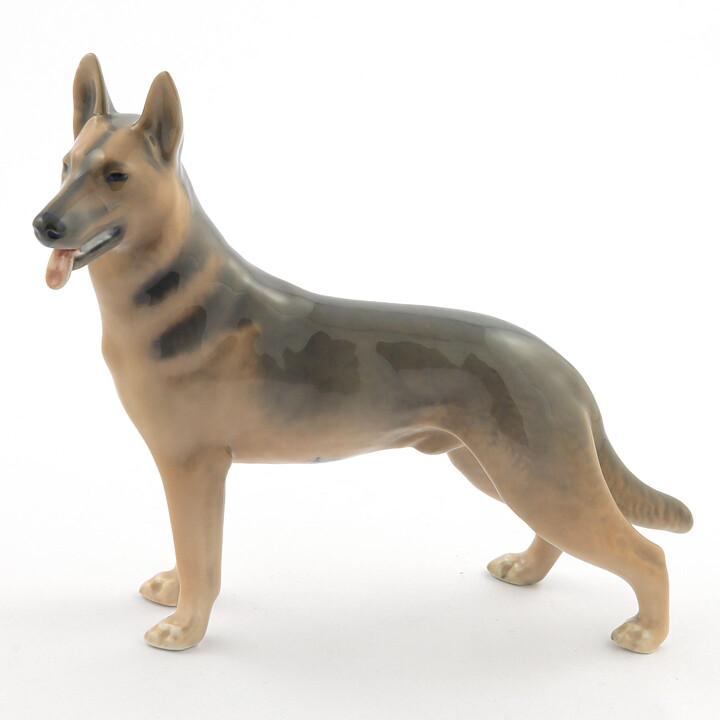テオドール・マドセン  ジャーマンシェパード  20cm  20世紀  #3261