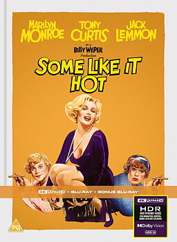 Some Like It Hot (Limited Edition Mediabook) (ej svensk text) (4K Ultra HD + Blu-ray) 