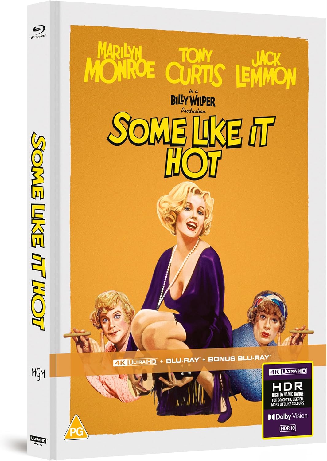 Some Like It Hot (Limited Edition Mediabook) (ej svensk text) (4K Ultra HD + Blu-ray)  - 2