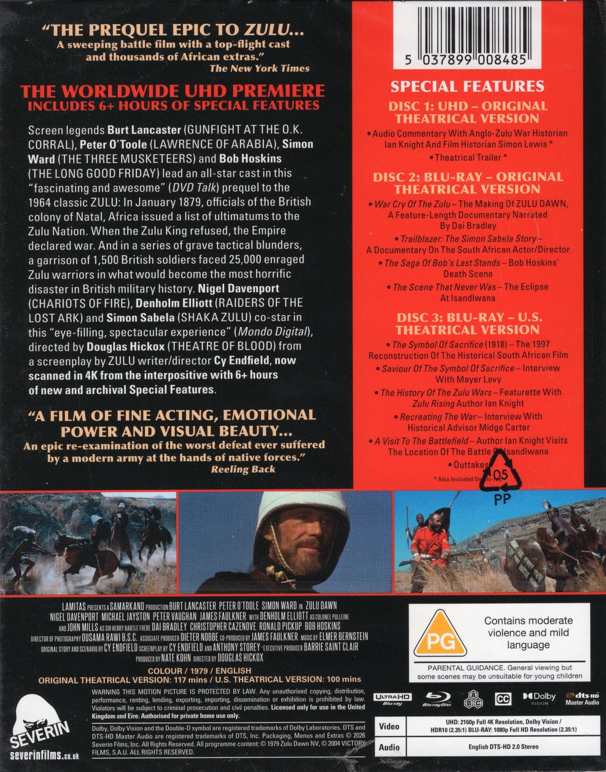 Zulu Dawn (ej svensk text) (4K Ultra HD + Blu-ray) - 2