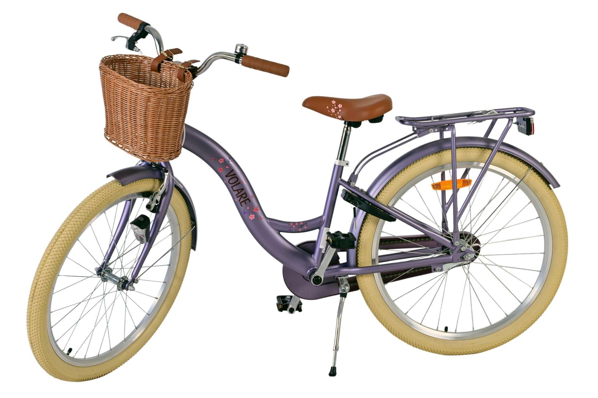 Barncykel Volare Blossom 24 tum – Lila för barn 8–10 år - 4