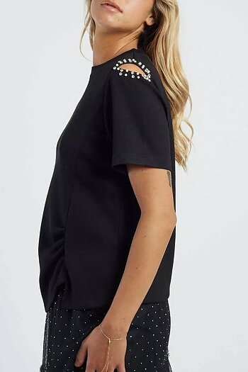 Derhy  - Camille T-Shirt Black
