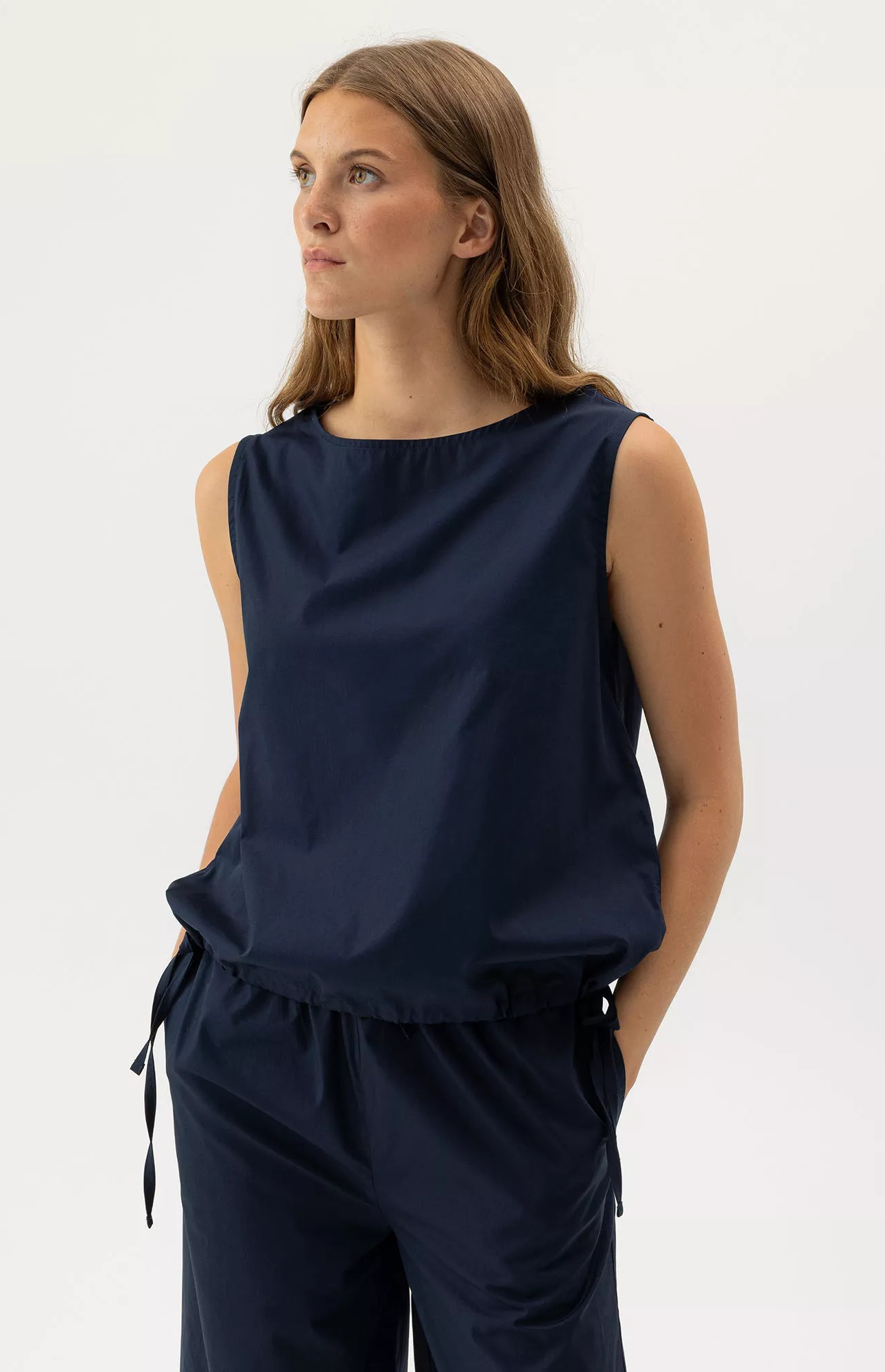 Marie Top - Navy - Holebrook