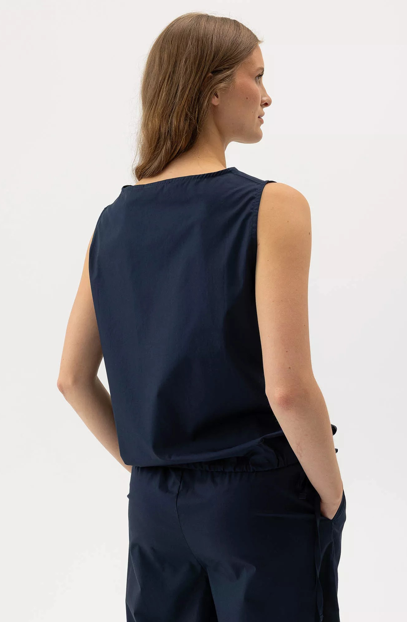 Marie Top - Navy - Holebrook