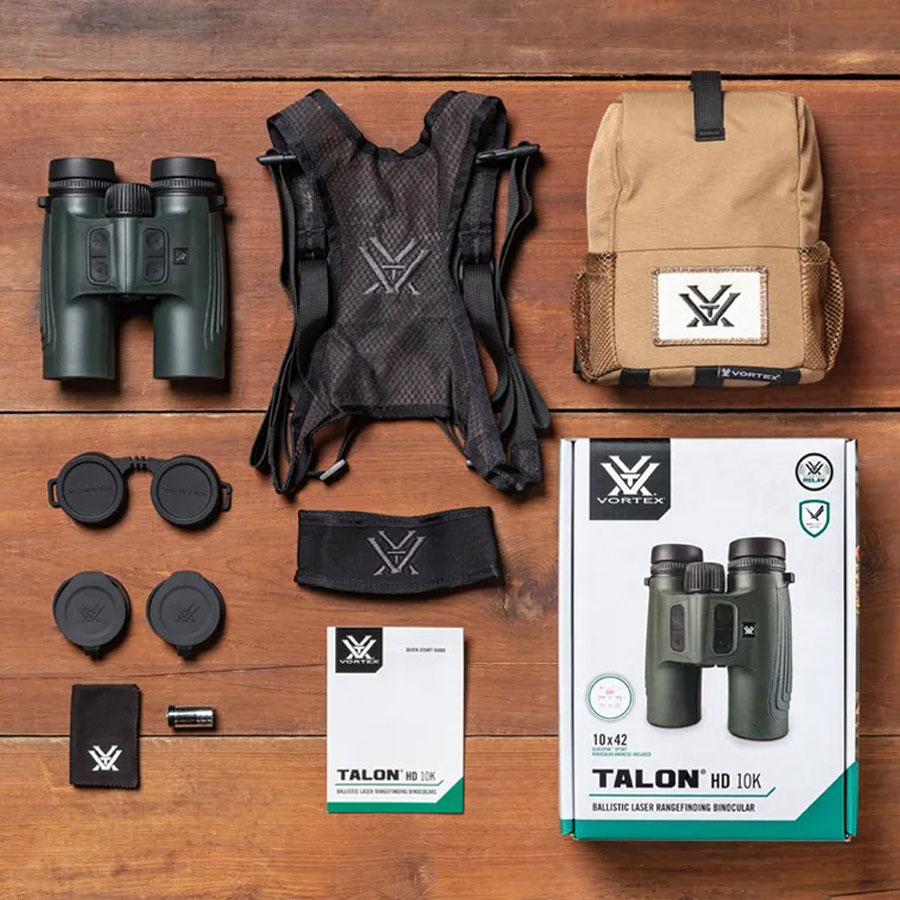 Vortex Talon HD 10K 10x42 Ballistic Laser Rangefinding Binocular - 8