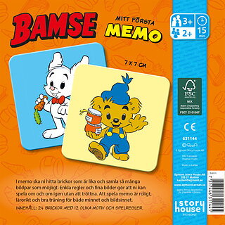 Bamse Mitt första Memo