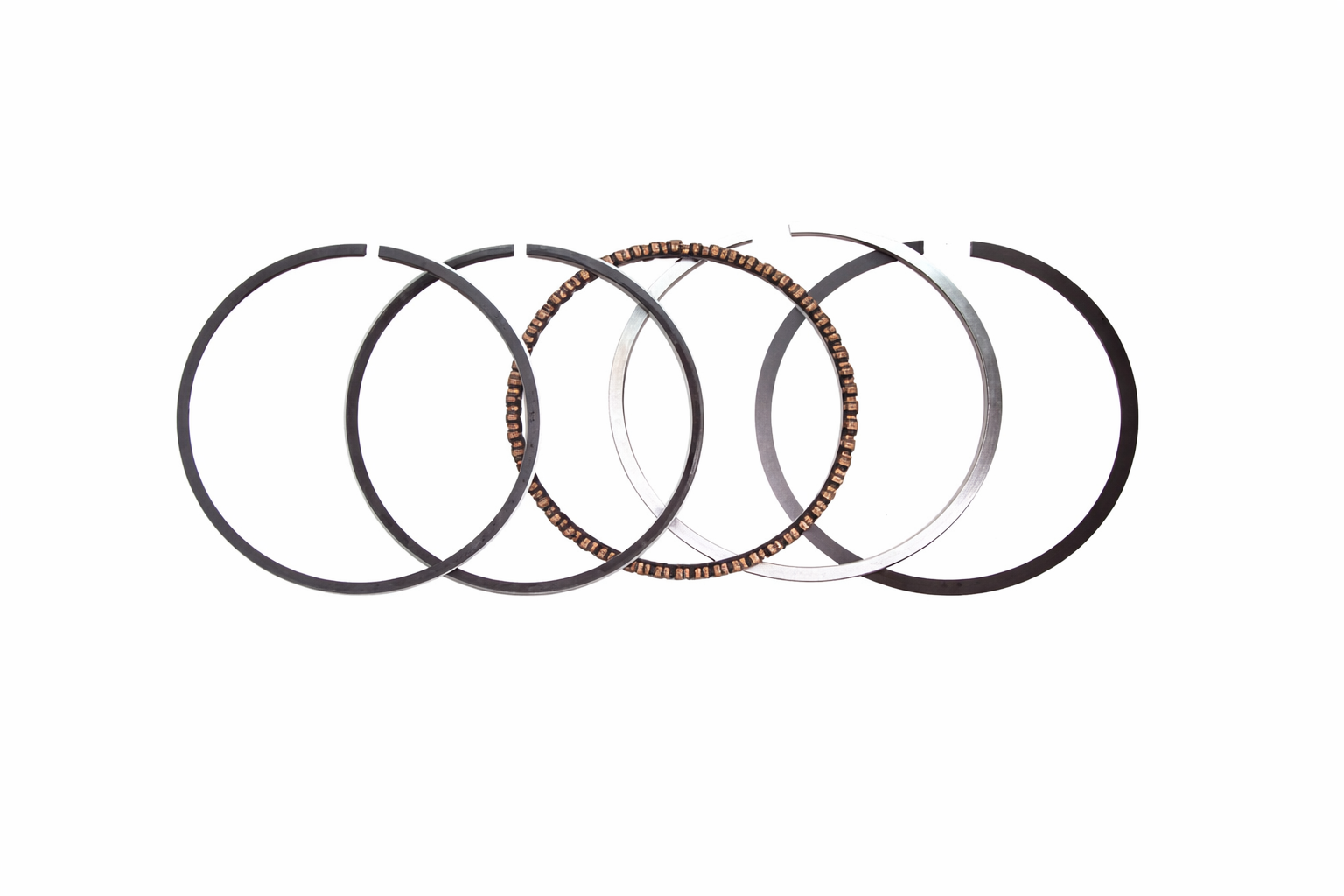 Piston ring set 54mm Daytona/Zongshen 115/119/125cc