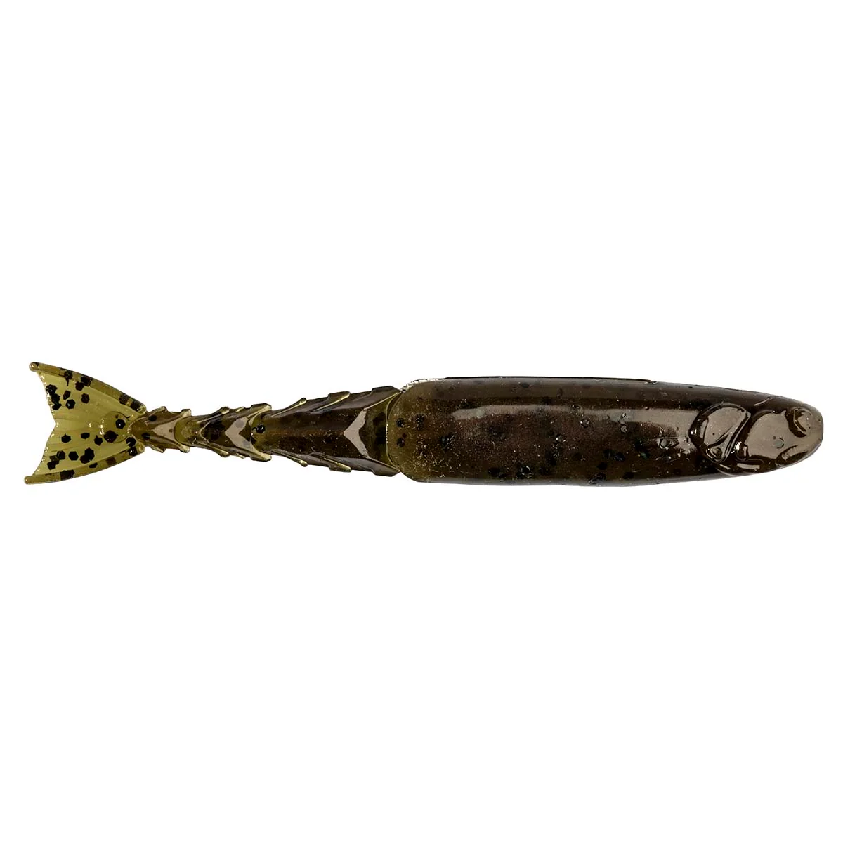 trailer-jigg för chatterbait från z-man-fungerar även bra som dropshotjigg till abborre. 9cm green pumpkin