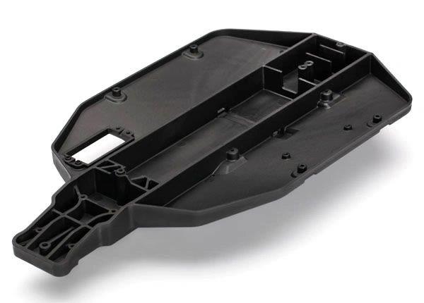 Traxxas Chassi Bottenplatta Svart Slash 2WD