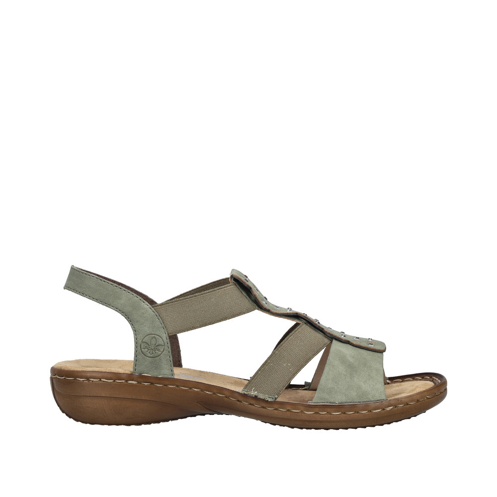Rieker Resårsandal Grön - 10