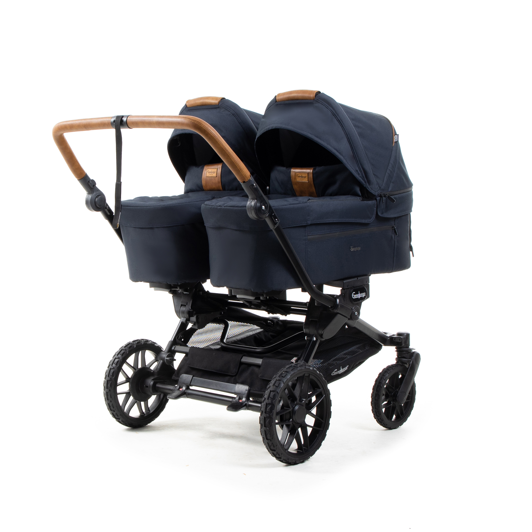 Emmaljunga DOUBLE SENTO FLAT+ TVILLINGVAGN - 3