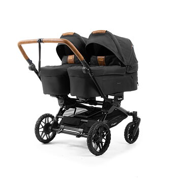 Emmaljunga DOUBLE SENTO FLAT+ TVILLINGVAGN