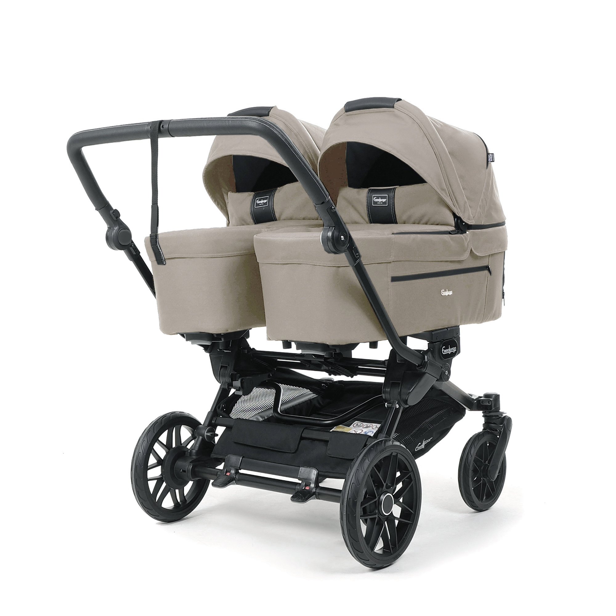 Emmaljunga DOUBLE SENTO FLAT+ TVILLINGVAGN - 6