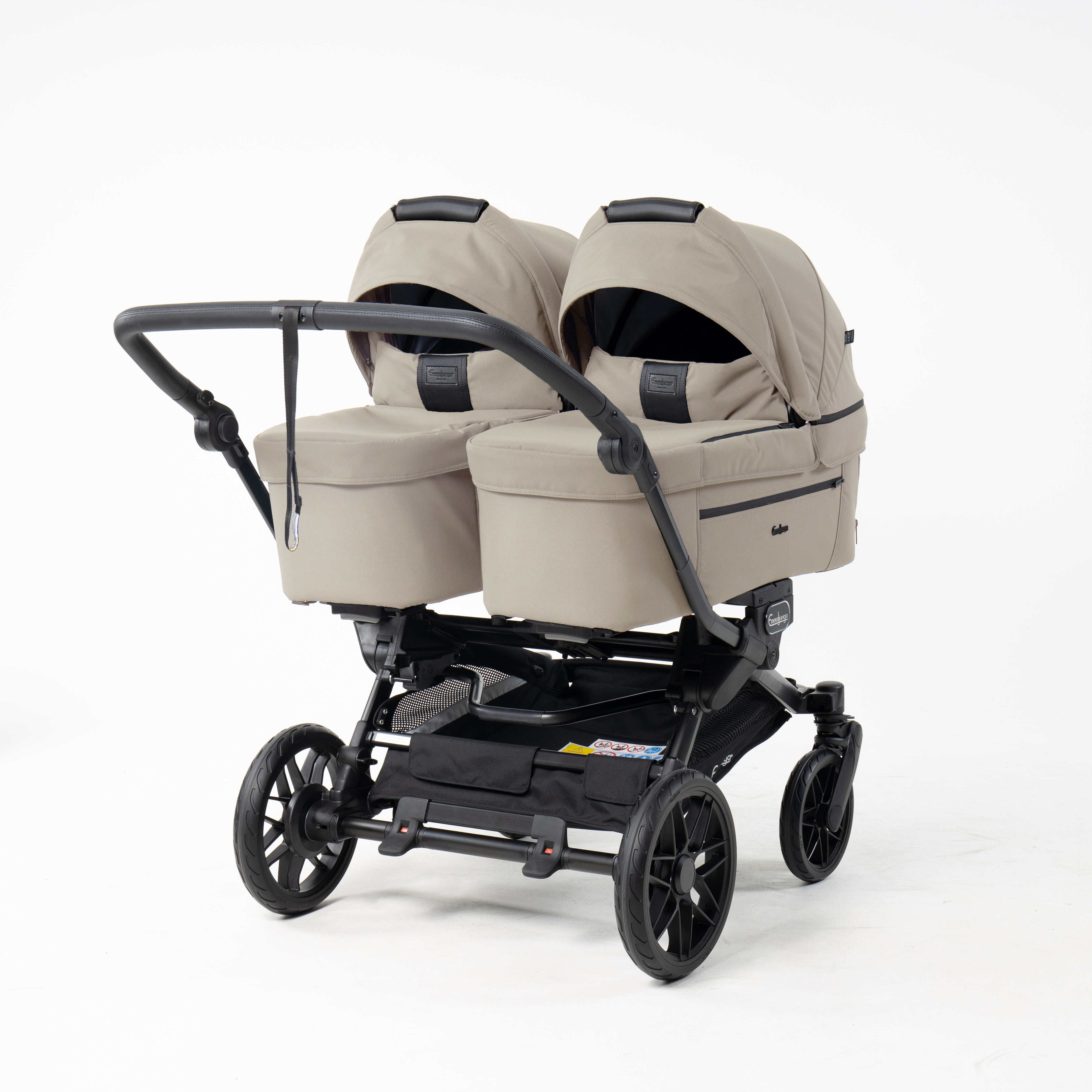 Emmaljunga DOUBLE SENTO My27 FLAT+ TVILLINGVAGN - 2