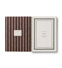 2027 Pink Hydrangea Softcover Spiral Planner