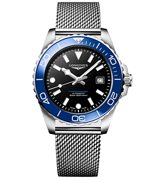 L3.788.4.90.6 Longines Hydroconquest 42 blå och svart