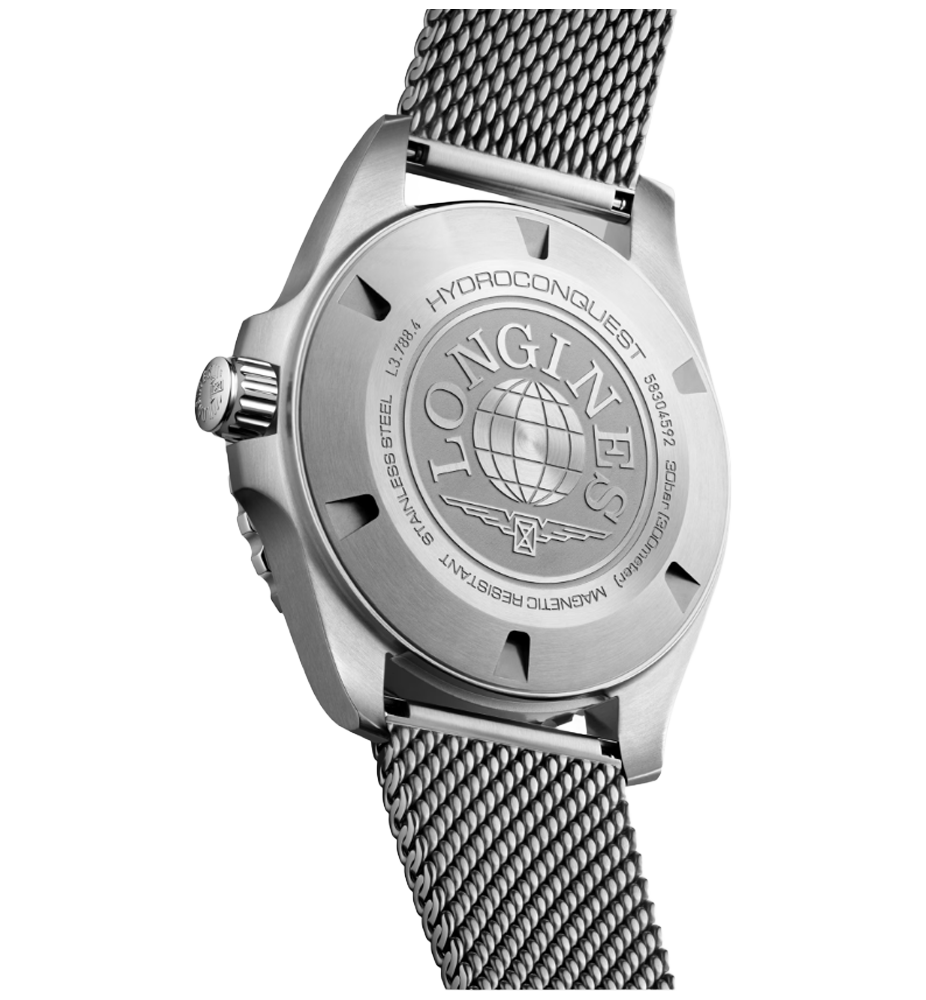 L3.788.4.90.6 Longines Hydroconquest 42 blå och svart
