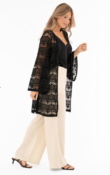 Capri Collection- Nella kaftan svart