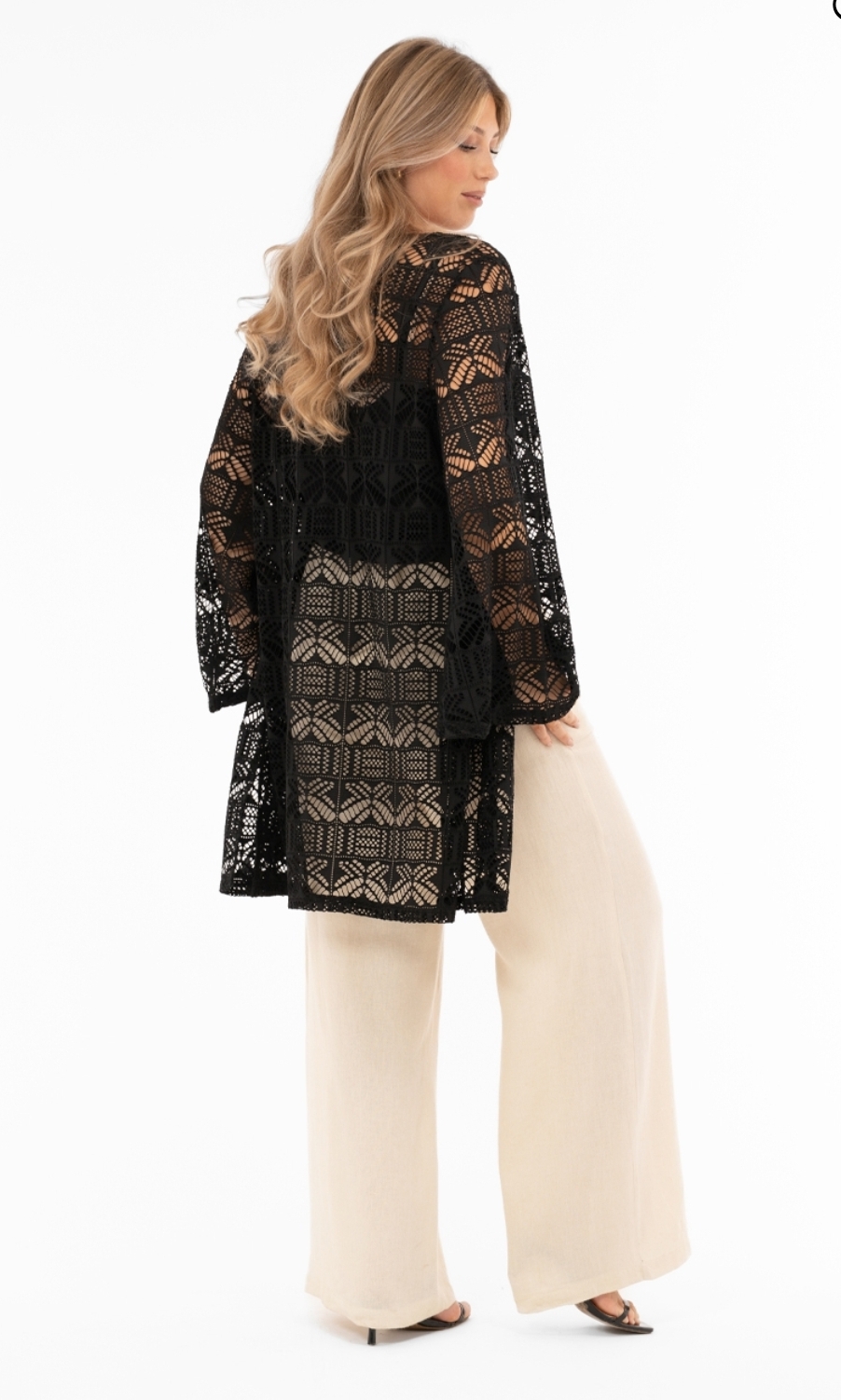 Capri Collection- Nella kaftan svart - 3