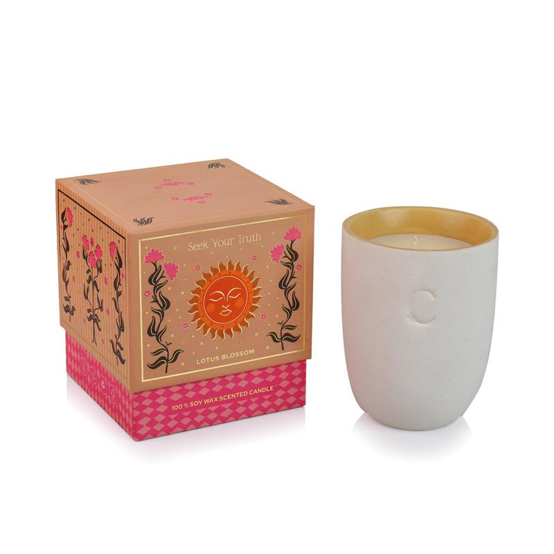 Carnatia Magic Within You soy wax candle Seek your Truth