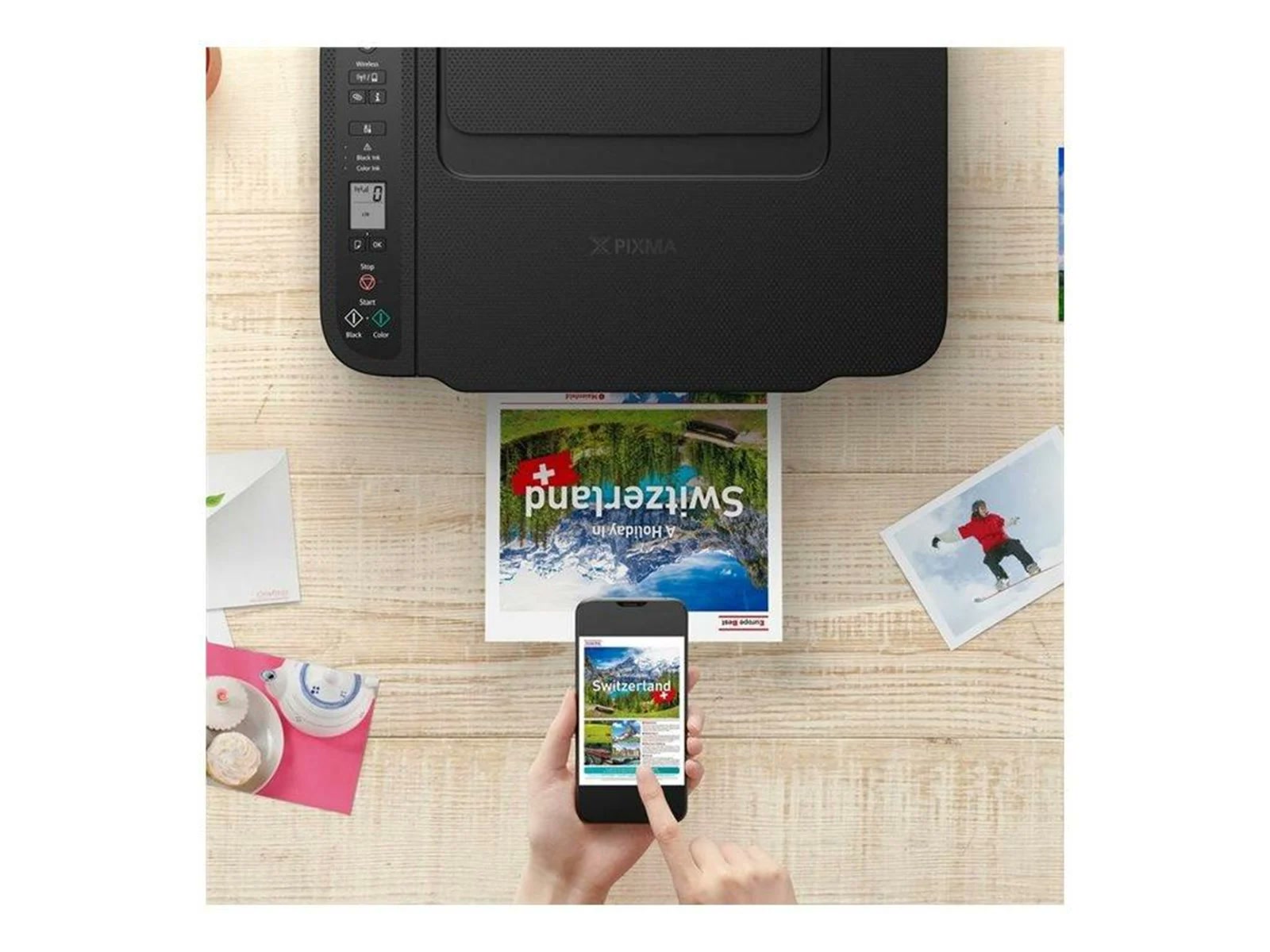 Canon PIXMA TS3750i 3-in-1 Wifi & USB - 5