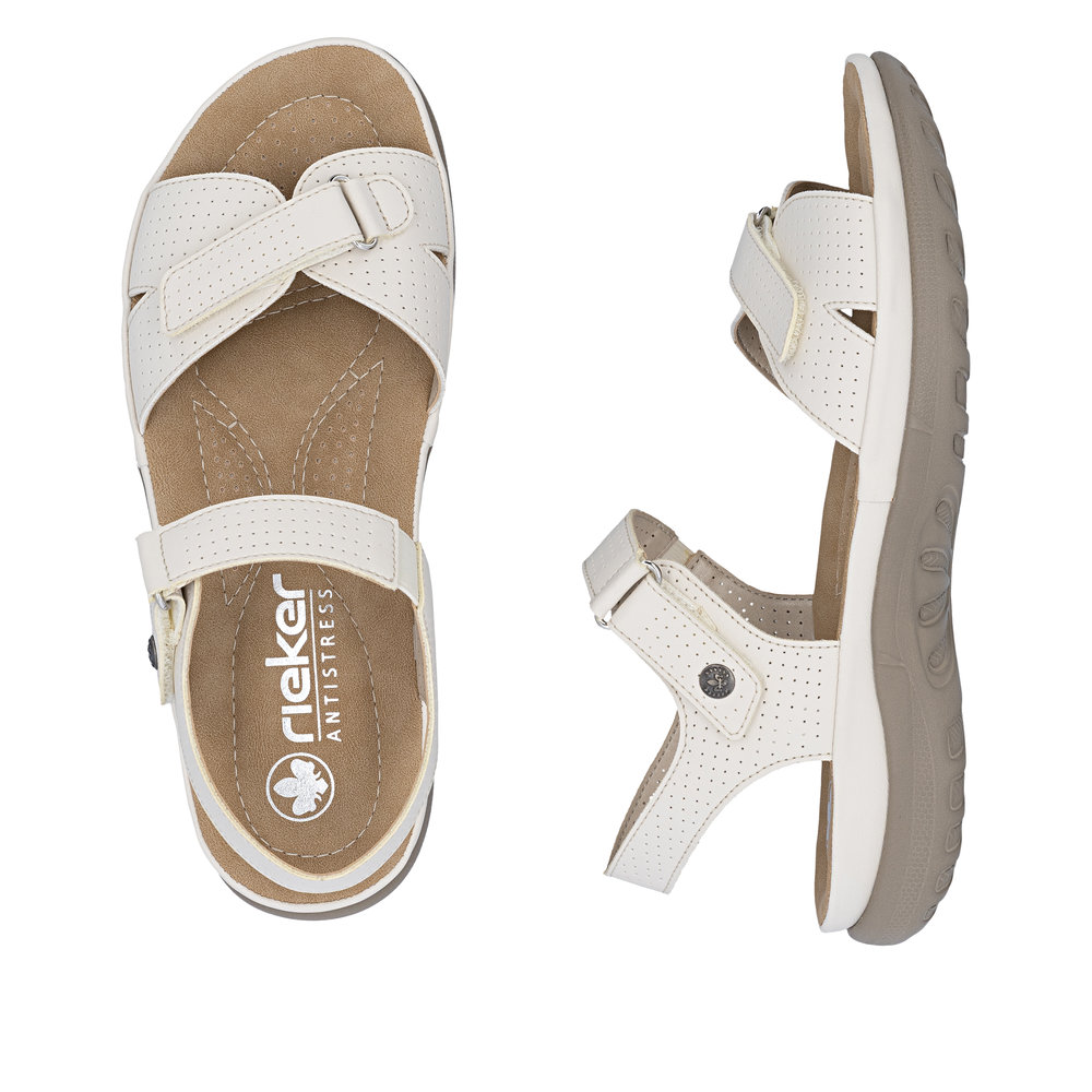 Rieker Damsandal Ljusbeige - 10