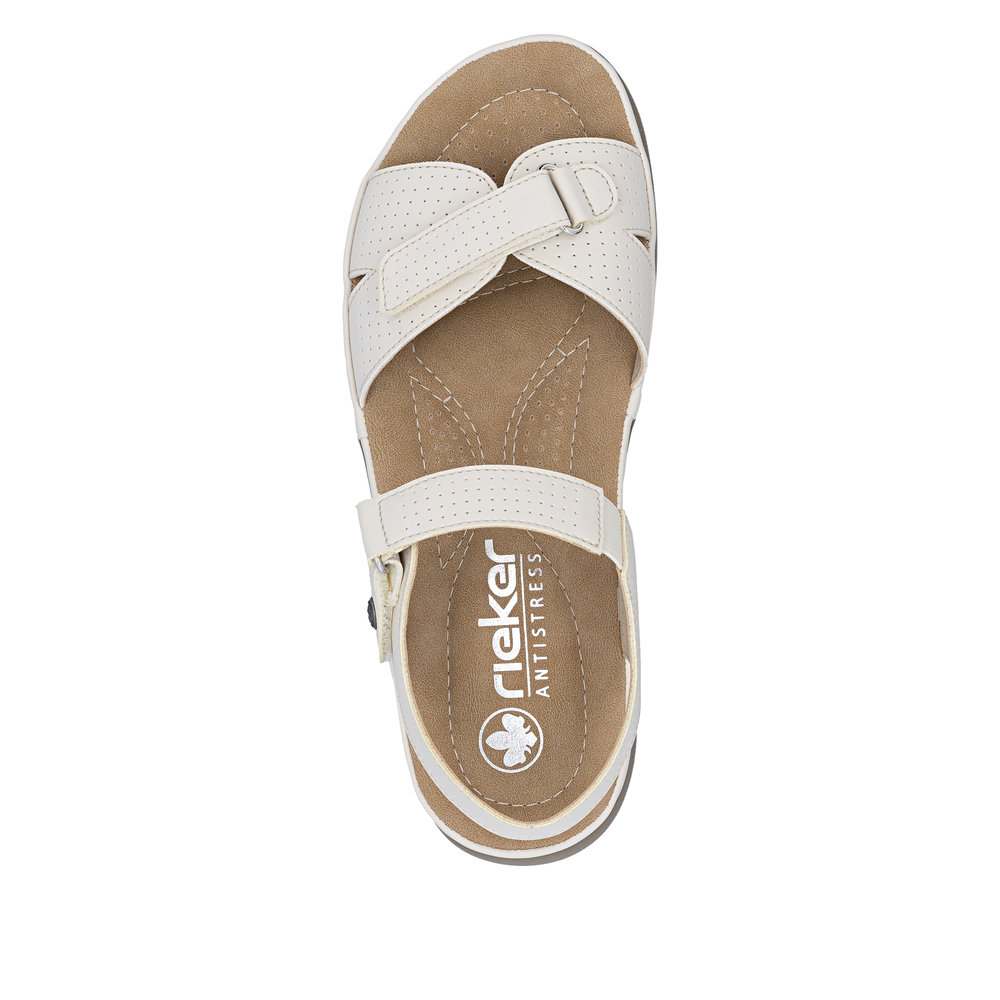 Rieker Damsandal Ljusbeige - 4