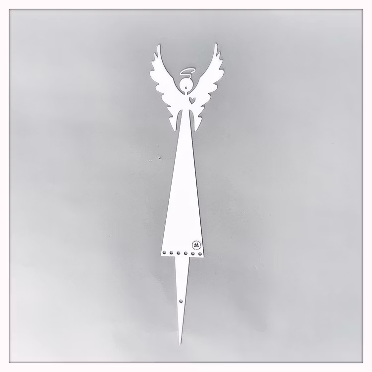 Ängel-gravdekoration