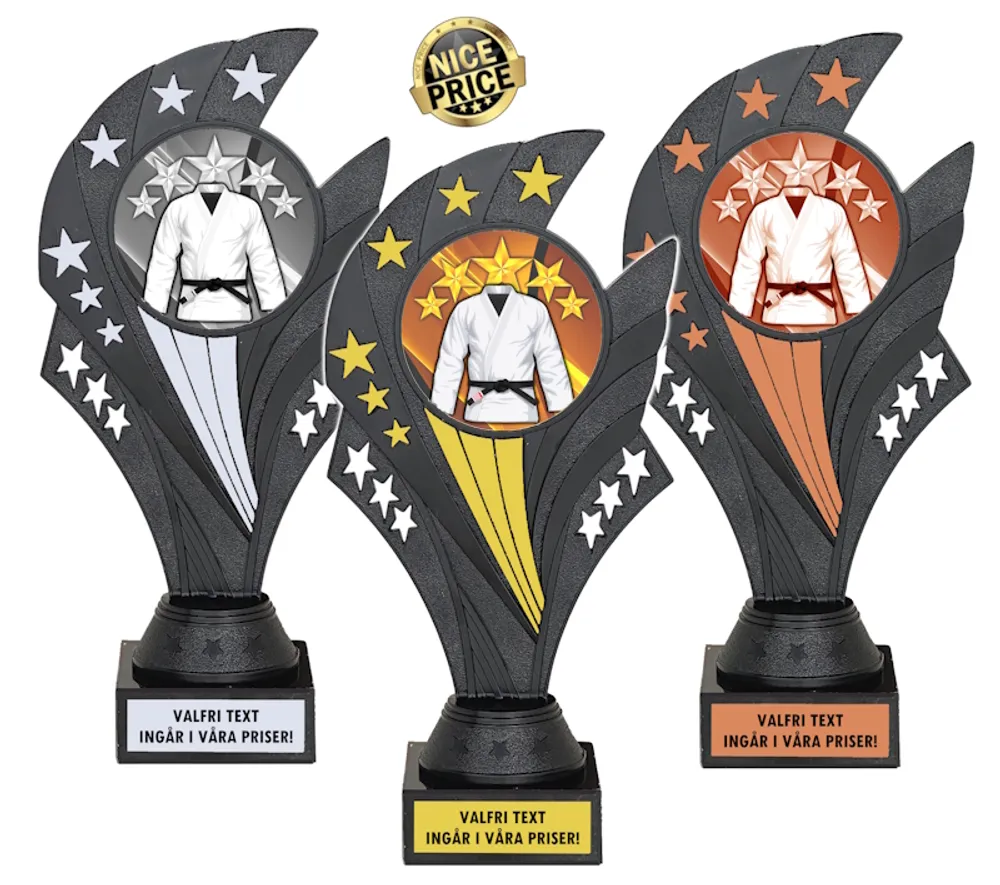 Pokal Black Nova Kampsport, inklusive gravyr!