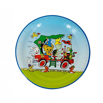 Papperstallrik Bamse 8-pack