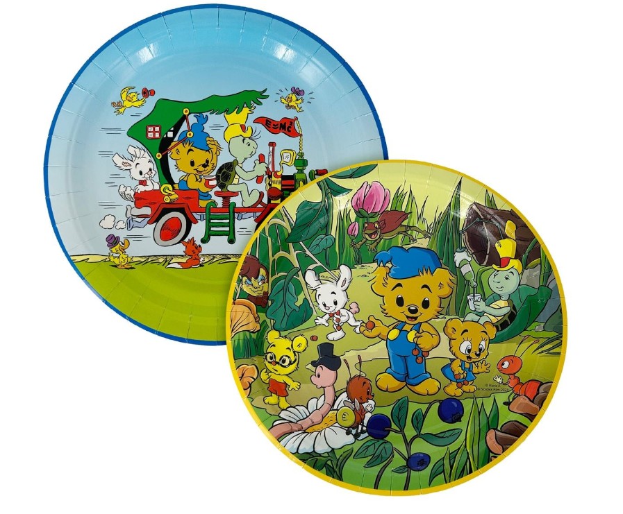 Papperstallrik Bamse 8-pack