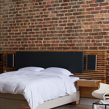 Audio headboard B160-200 cm - DUX
