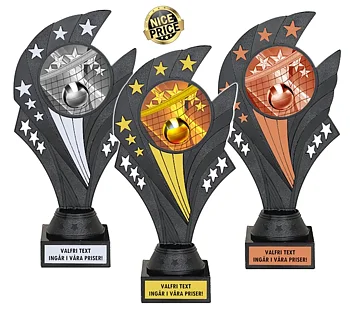 Pokal Black Nova Volleyboll, inklusive gravyr!