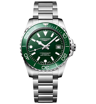 L3.779.4.06.6 Longines Hydroconquest 39 grön