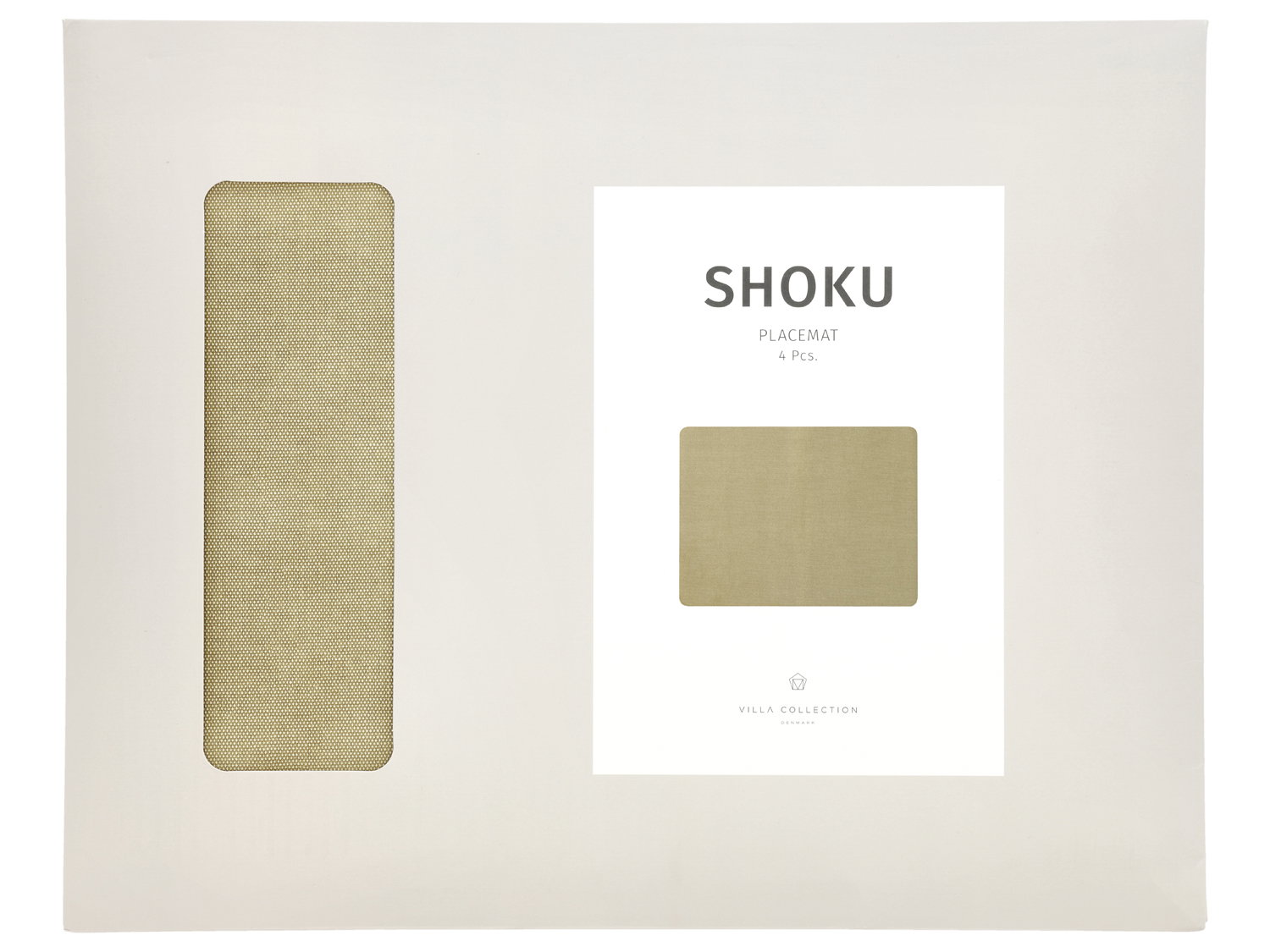 Villa Collection Shoku Bordstablett Soft Beige/svart - 3