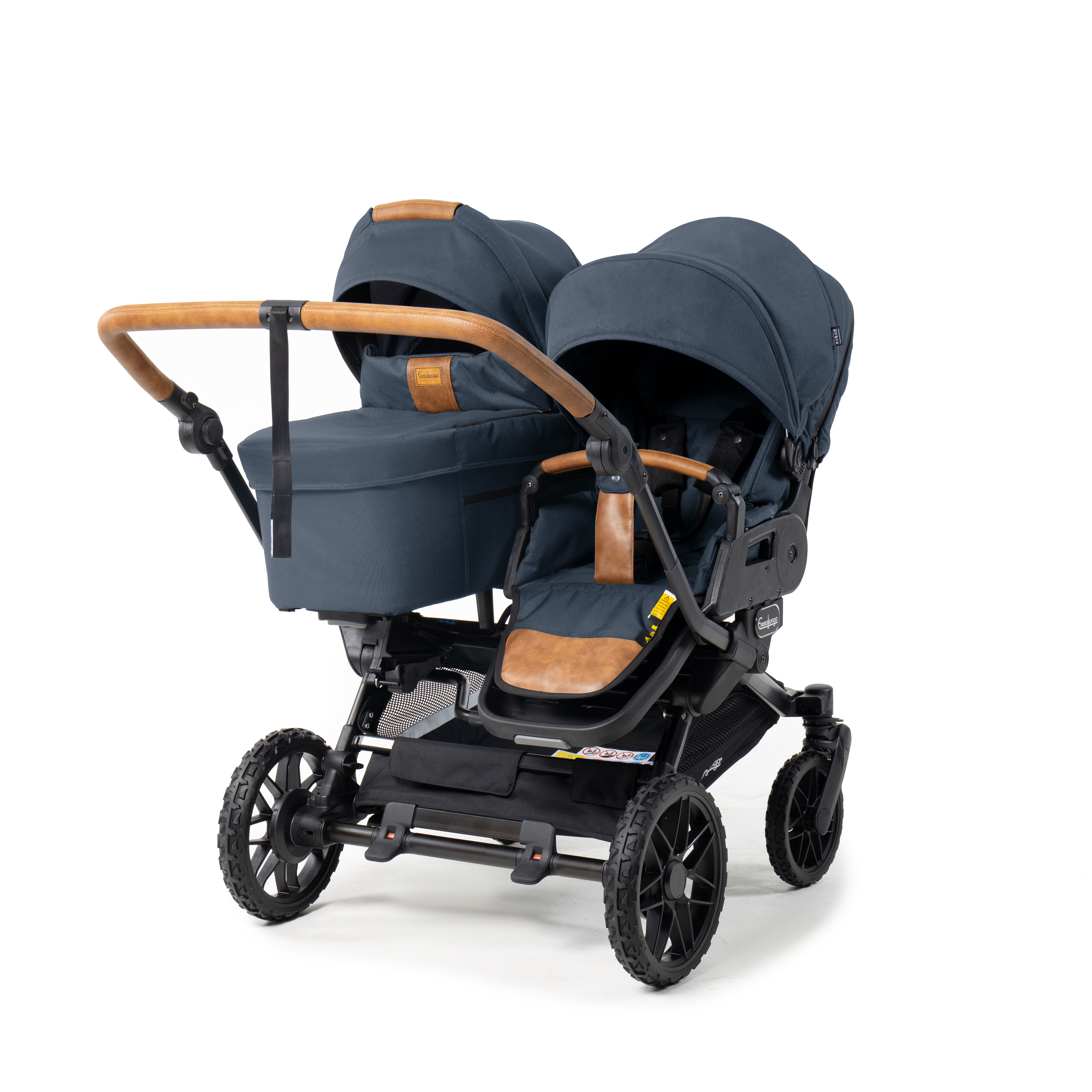 Emmaljunga DOUBLE SENTO My27 FLAT+ DUO-PAKET