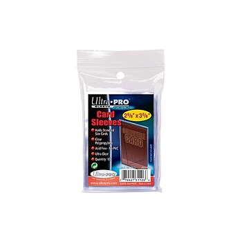 Ultra Pro Plastficka för Samlarkort, 100st