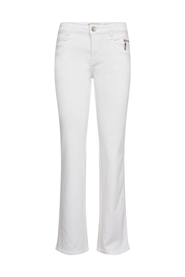 Mos Mosh - MMCarla Naomi Deluxe Jeans Bright White 32 tums benlängd