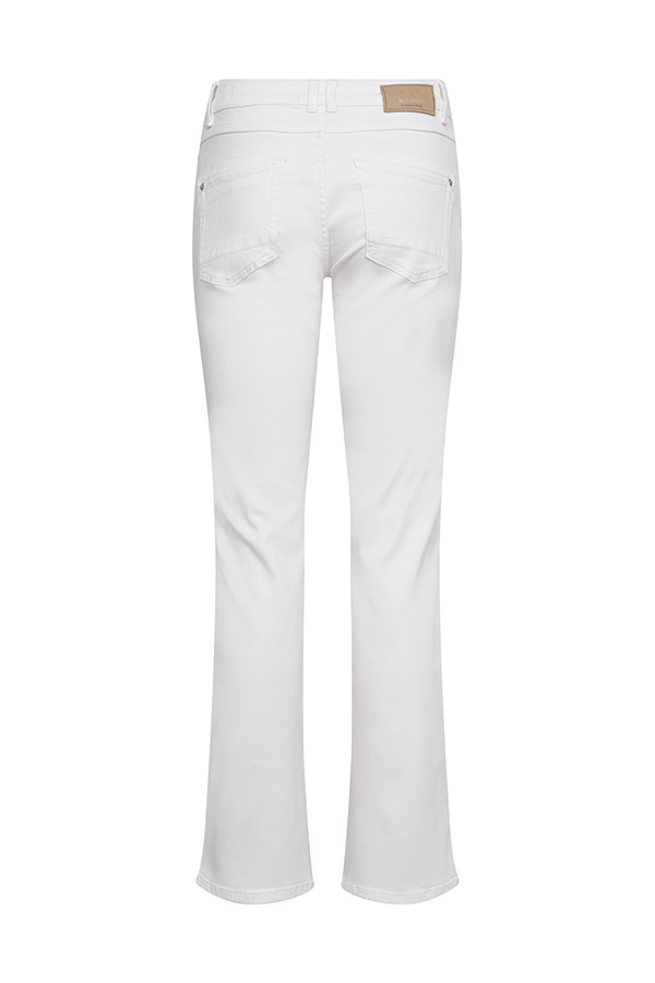 Mos Mosh - MMCarla Naomi Deluxe Jeans Bright White 32 tums benlängd - 2