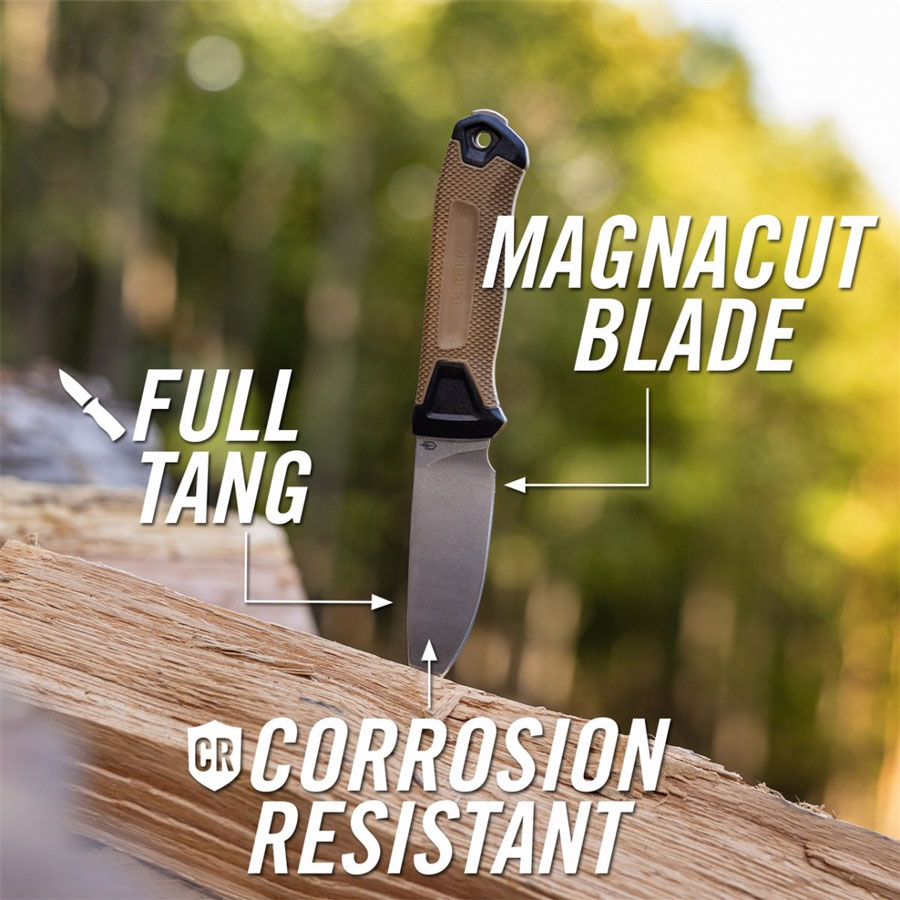 Gerber Strongarm Camp Magnacut Coyote Kniv - 5