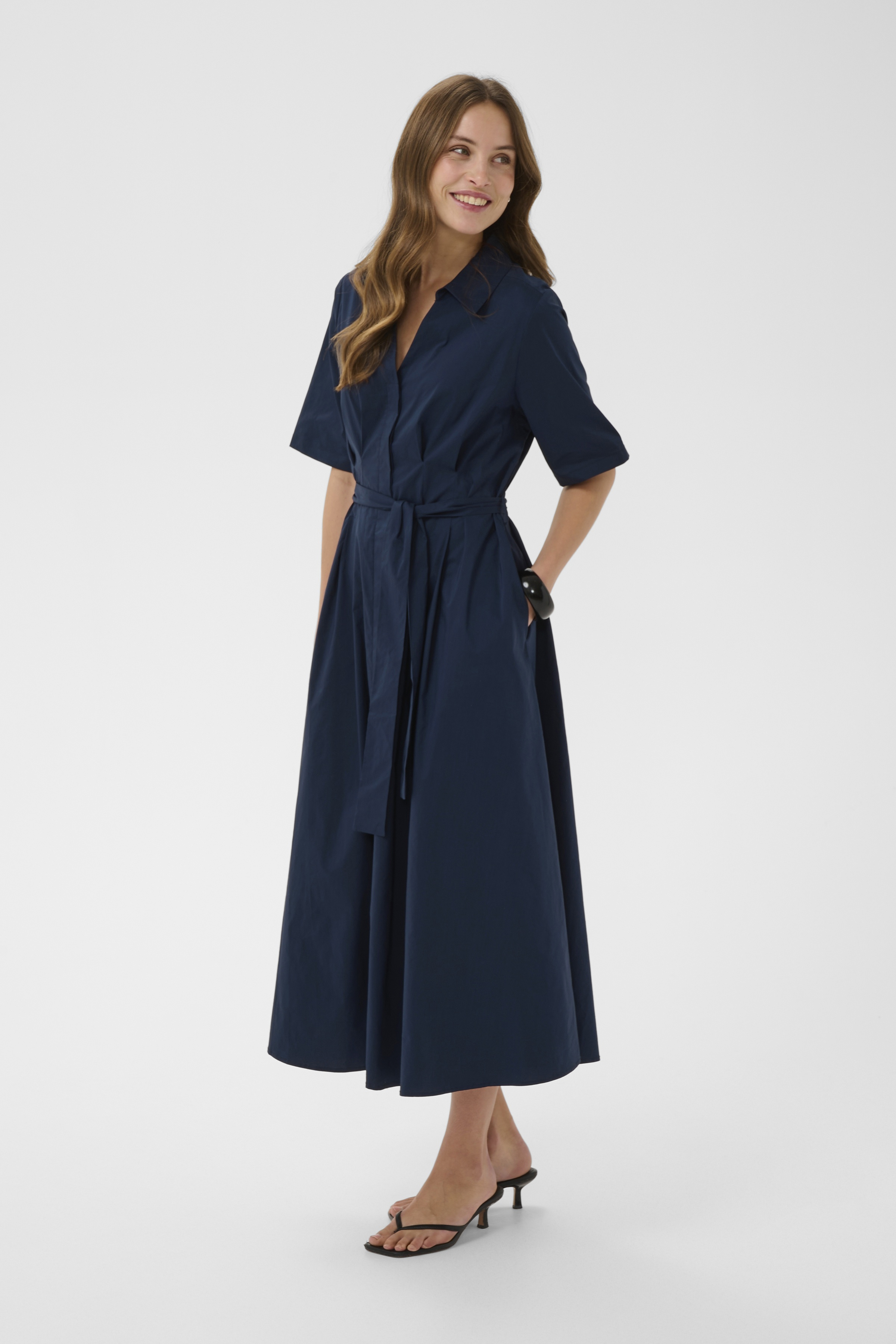 CUnizzy Antoinett Dress Blå Klänning - 4