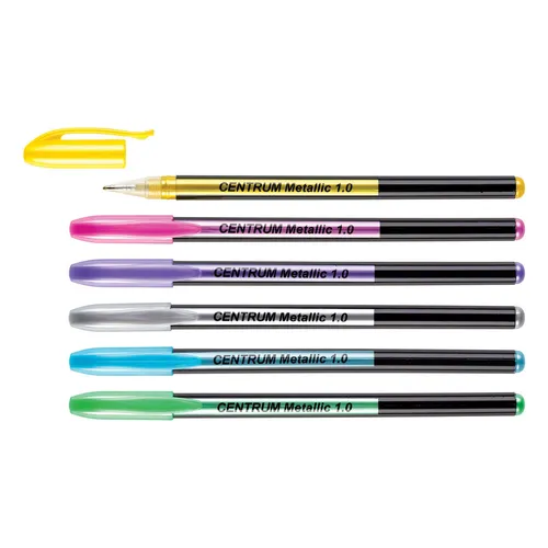 Gelpennor metallic